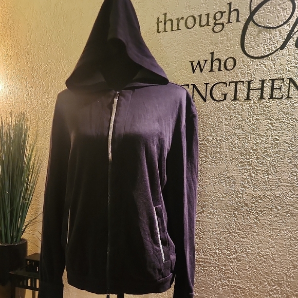 Brunello Cucinelli Black Soft Hooded Jacket